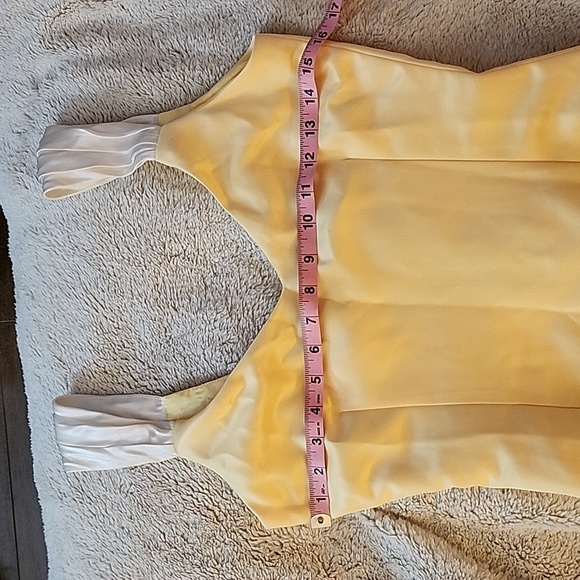 Yellow Formal Midi Dress - Picture 7 of 15